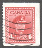 Canada Scott 254bs Used F